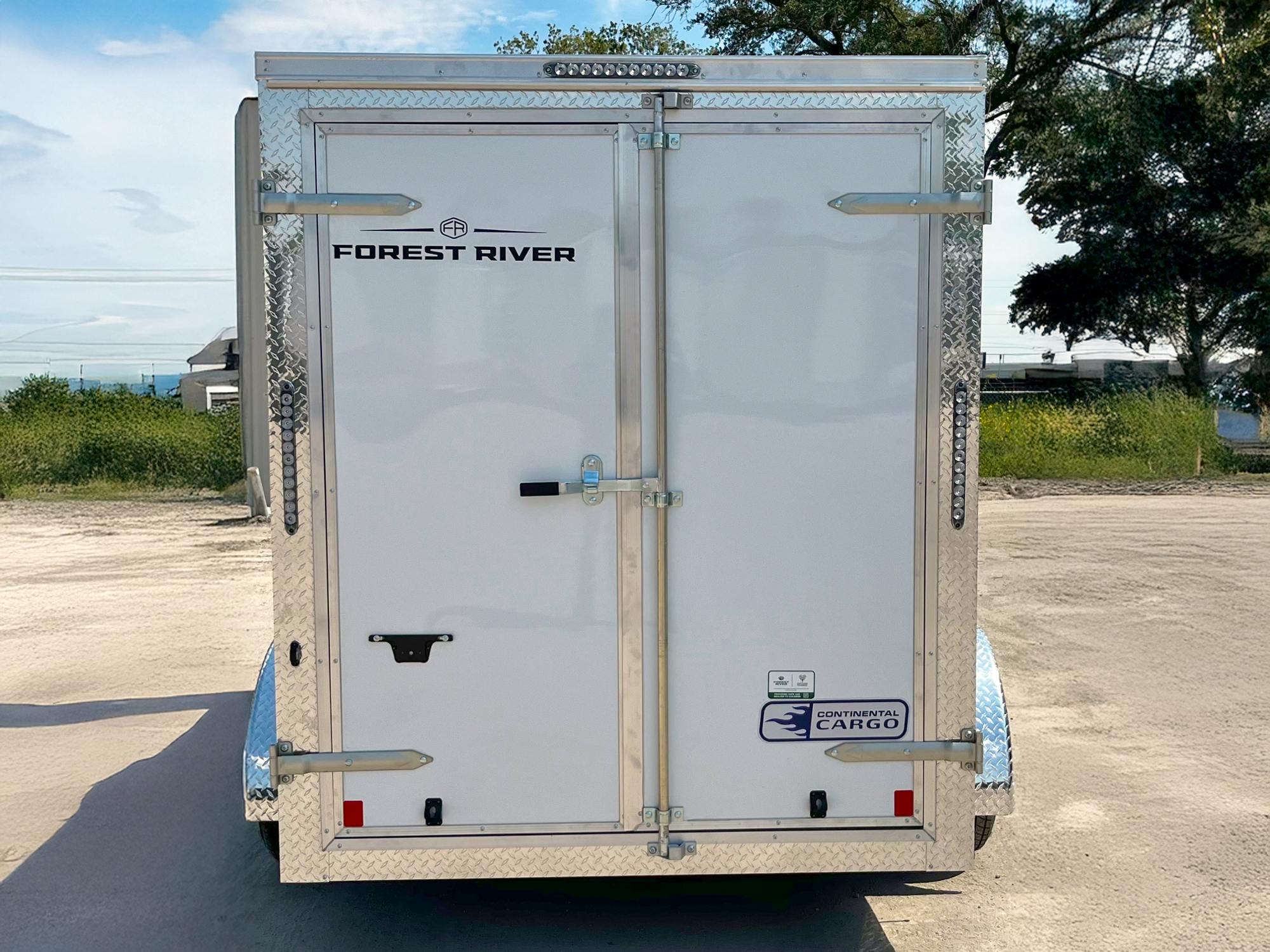 Continental Cargo 6'x12' Enclosed Cargo Trailer w/ Rear Ramp Door (V-Series) - Image 3