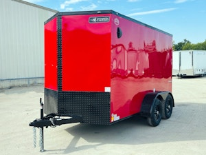 Continental Cargo 6'x12' Enclosed Cargo Trailer w/ Rear Ramp Door (V-Series)