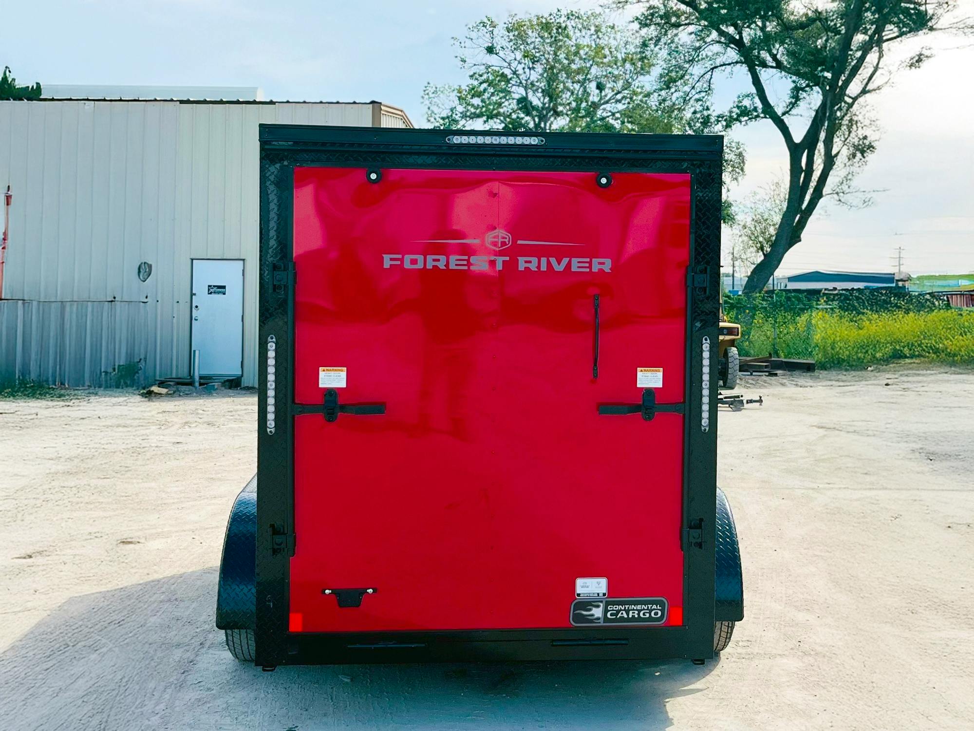 Continental Cargo 6'x12' Enclosed Cargo Trailer w/ Rear Ramp Door (V-Series) - Stock #85742 - Image 3 of 3