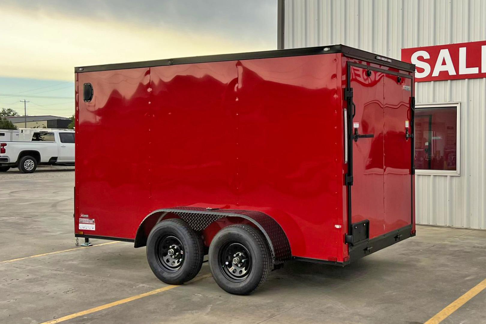 Spartan 6'x12' Enclosed Cargo Trailer w/ Rear Ramp Door (C2) - Stock #85745 - Image 5 of 6