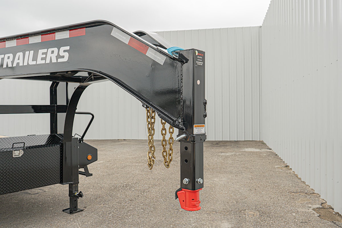 PJ Trailers 40'x102" Gooseneck Low Pro Flatbed Trailer w/ Duals (LD) - Image 13