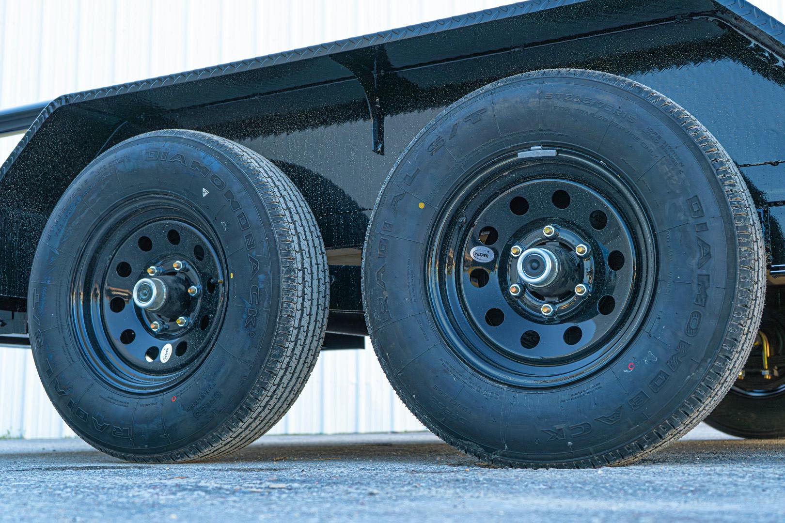 X-ON 16'x83" Equipment Trailer w/ Slide-In Ramps (E2) - Image 9