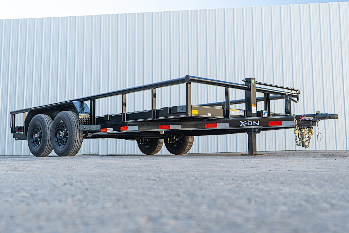 X-ON 16'x83" Equipment Trailer w/ Slide-In Ramps (E2) - Image 3