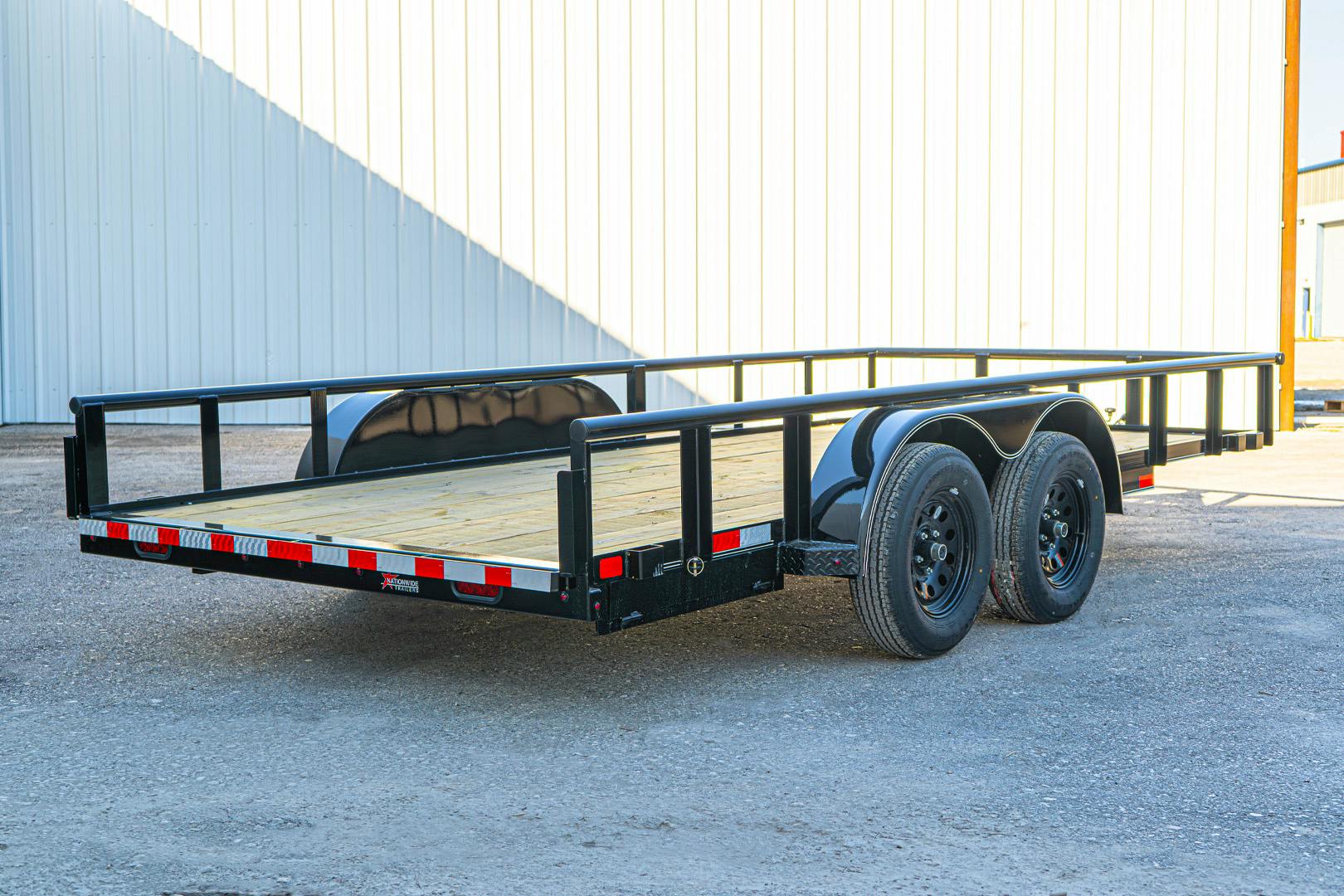 X-ON 16'x83" Utility Trailer w/ Slide-In Ramps (U2) - Stock #85764 - Image 13 of 14