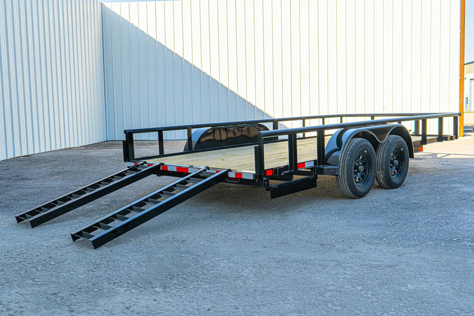 X-ON 16'x83" Utility Trailer w/ Slide-In Ramps (U2) - Stock #85764 - Image 14 of 14