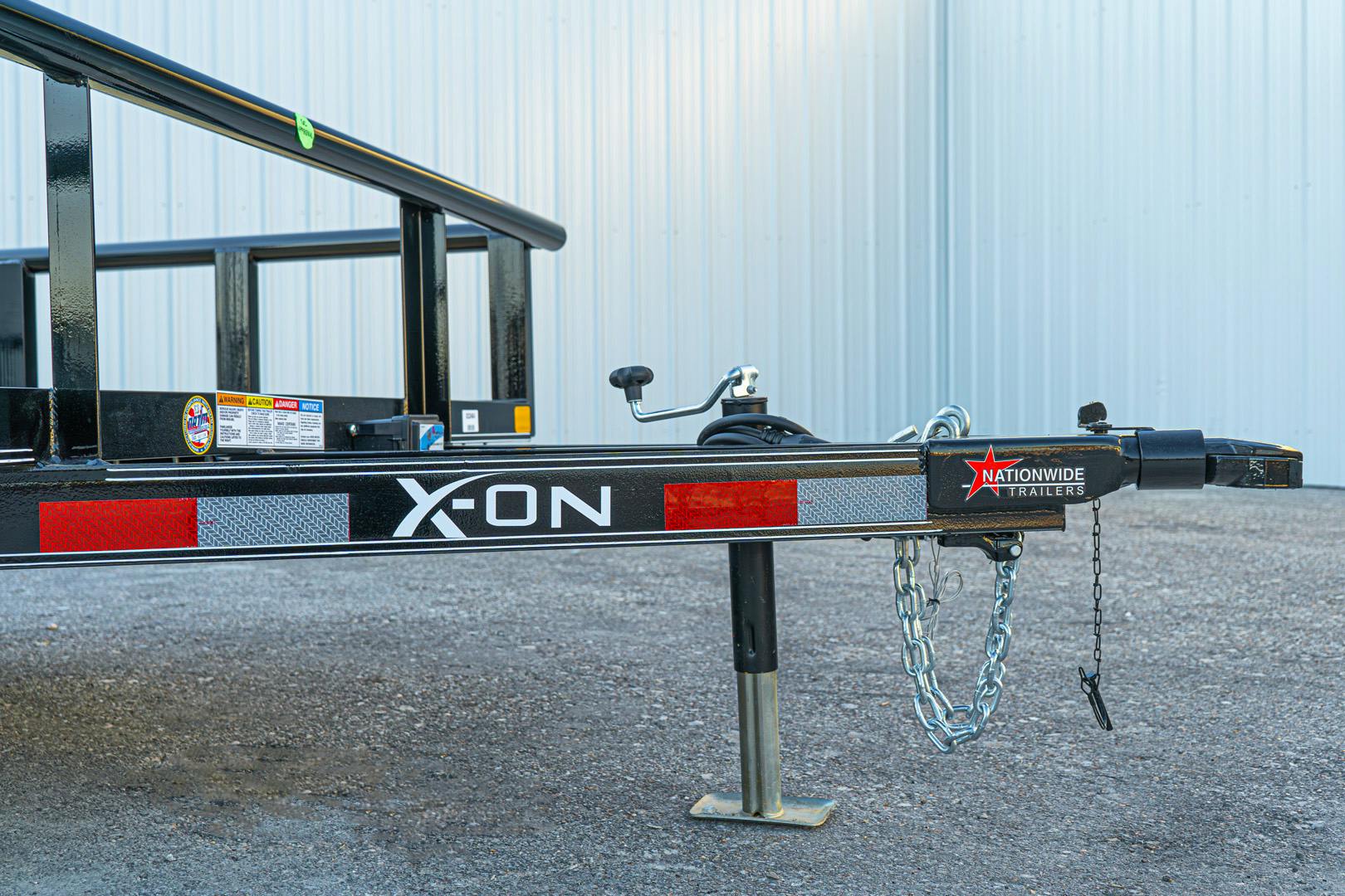 X-ON 20'x83" Utility Trailer w/ Slide-In Ramps (U2) - Image 5
