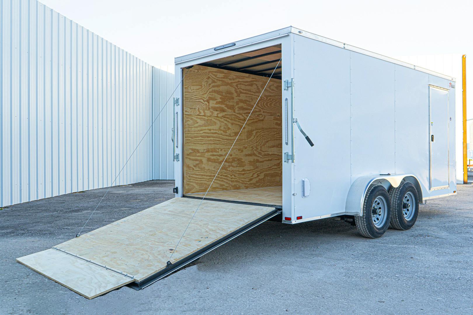 Spartan 7'x16' Enclosed Cargo Trailer w/ Rear Ramp Door (C2) - Stock #85777 - Image 15 of 19