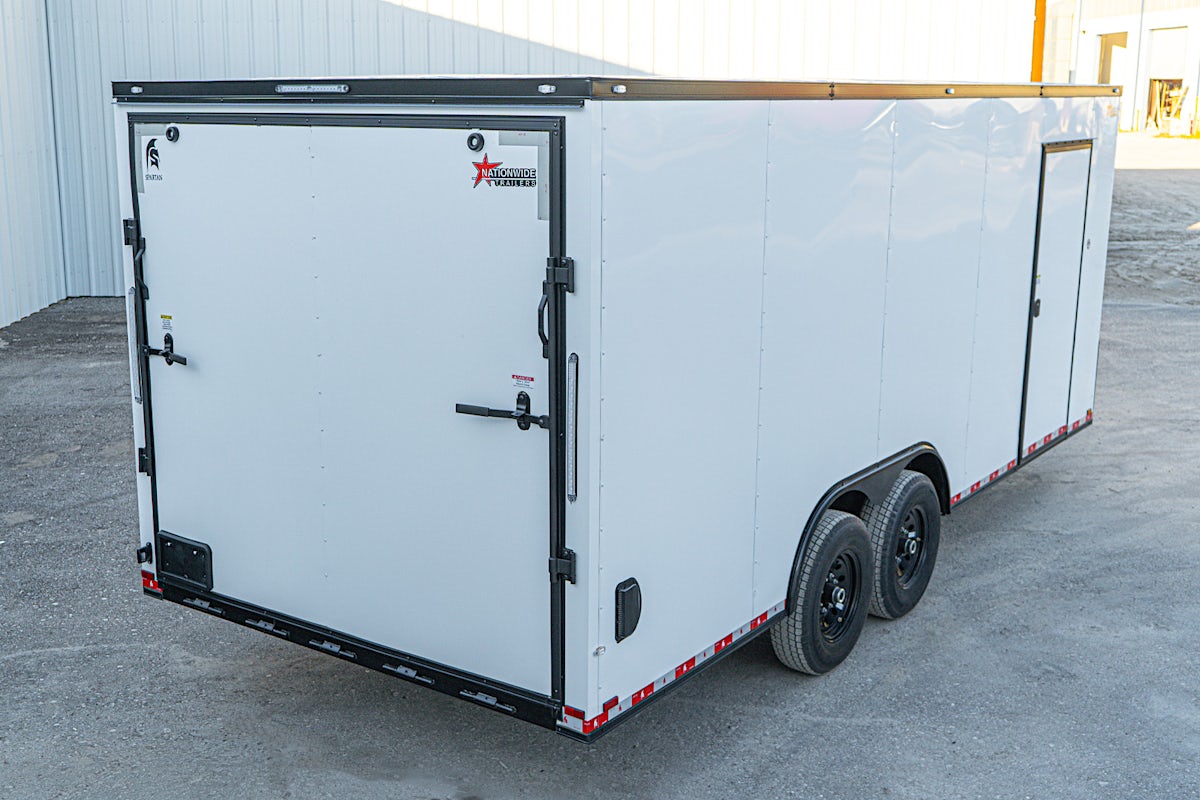 Spartan 8.5'x20' Enclosed Cargo Trailer w/ Rear Ramp Door (C2) - Image 10