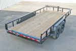 X-ON 16'x83" Utility Trailer w/ Slide-In Ramps (U2) Stock #85783 - Thumbnail 3