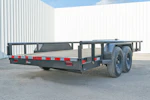 X-ON 16'x83" Utility Trailer w/ Slide-In Ramps (U2) Stock #85783 - Thumbnail 5