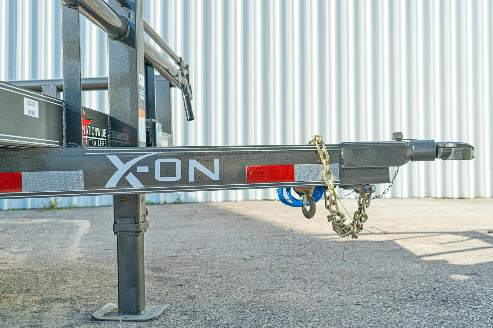 X-ON 16'x83" Utility Trailer w/ Slide-In Ramps (U2)