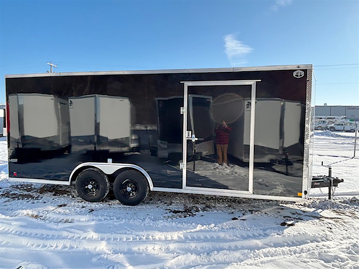 Cargo Mate 8.5'x20' Enclosed Cargo Trailer w/ Rear Ramp Door (E-Series) - Stock #85794 - Image 7 of 8 Cargo Mate 8.5'x20' Enclosed Cargo Trailer w/ Rear Ramp Door (E-Series) - Stock #85794 - Image 7 of 8