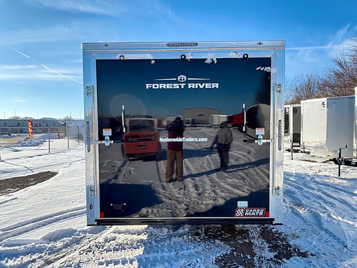 Cargo Mate 8.5'x20' Enclosed Cargo Trailer w/ Rear Ramp Door (E-Series) - Stock #85794 - Image 4 of 8