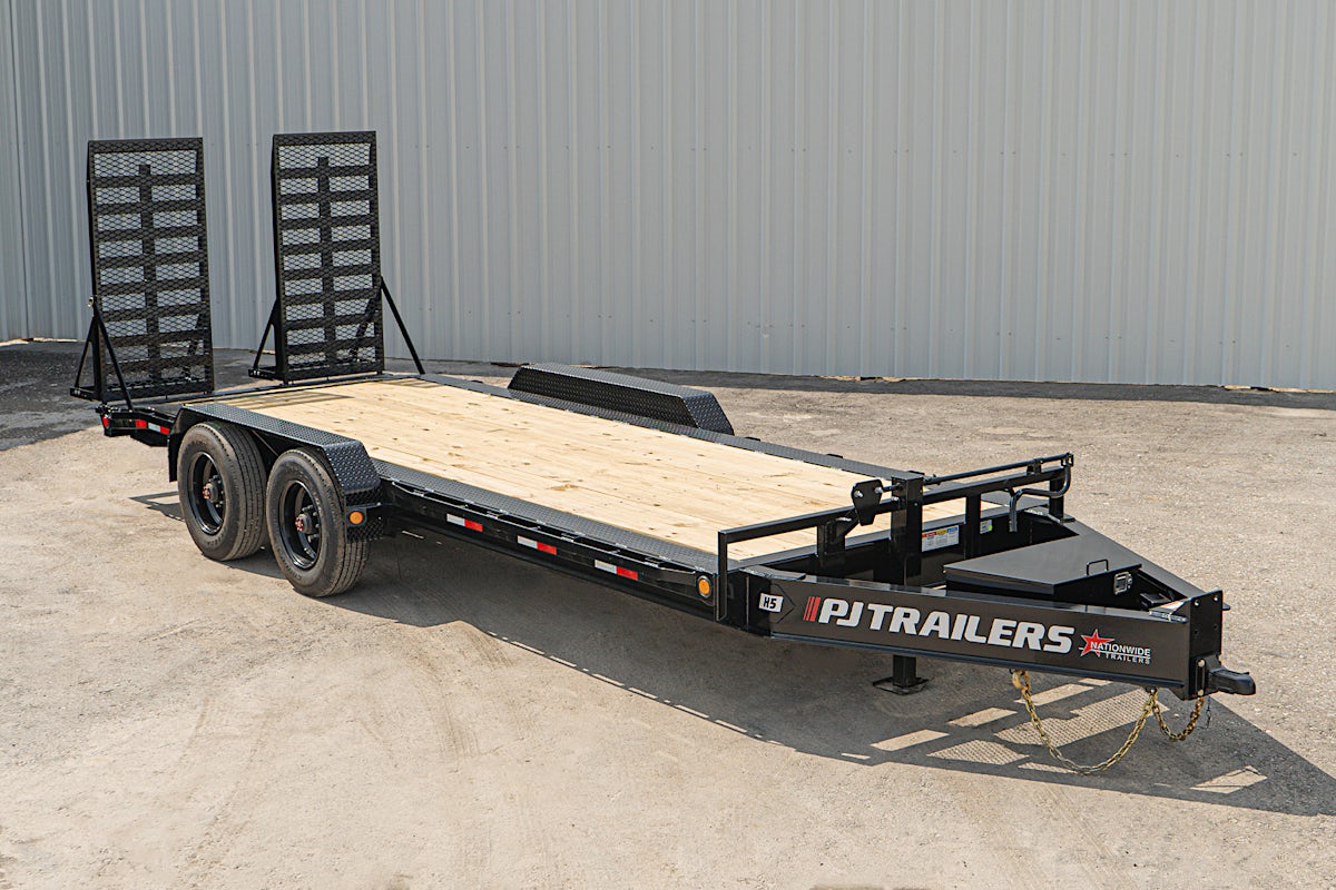 PJ Trailers 20'x82" 10" Pro I-Beam Equipment Trailer (H5) - Image 2