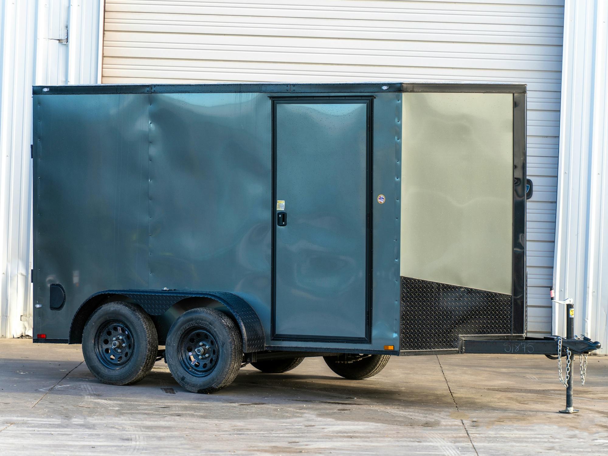 Spartan 6'x12' Enclosed Cargo Trailer w/ Rear Ramp Door (C2) - Stock #85802 - Image 1 of 3
