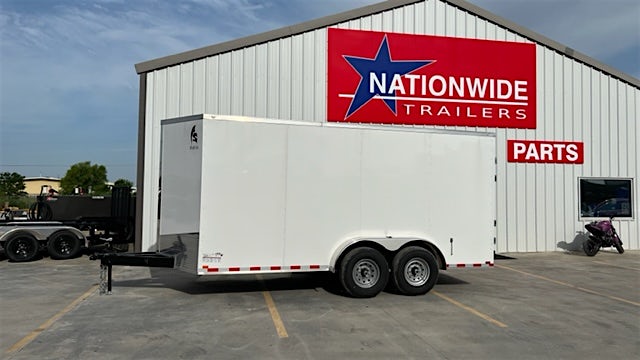 Spartan 7'x16' Enclosed Cargo Trailer w/ Rear Barn Doors (C2) - Image 4