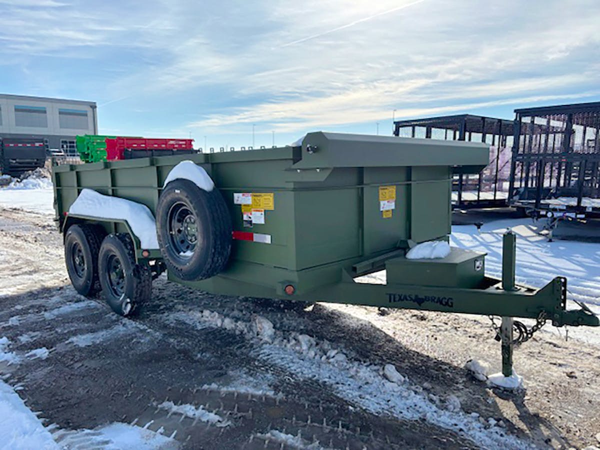Texas Bragg 14'x83" Dump Trailer w/ 2ft Sides - Stock #85805 - Image 5 of 6