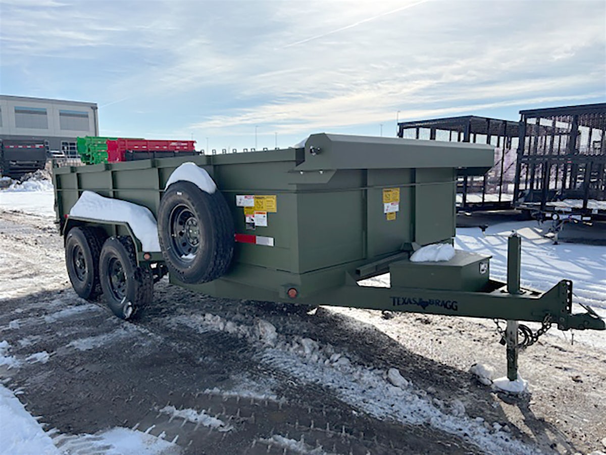Texas Bragg 14'x83" Dump Trailer w/ 2ft Sides - Stock #85805 - Image 5 of 6 Texas Bragg 14'x83" Dump Trailer w/ 2ft Sides - Stock #85805 - Image 5 of 6