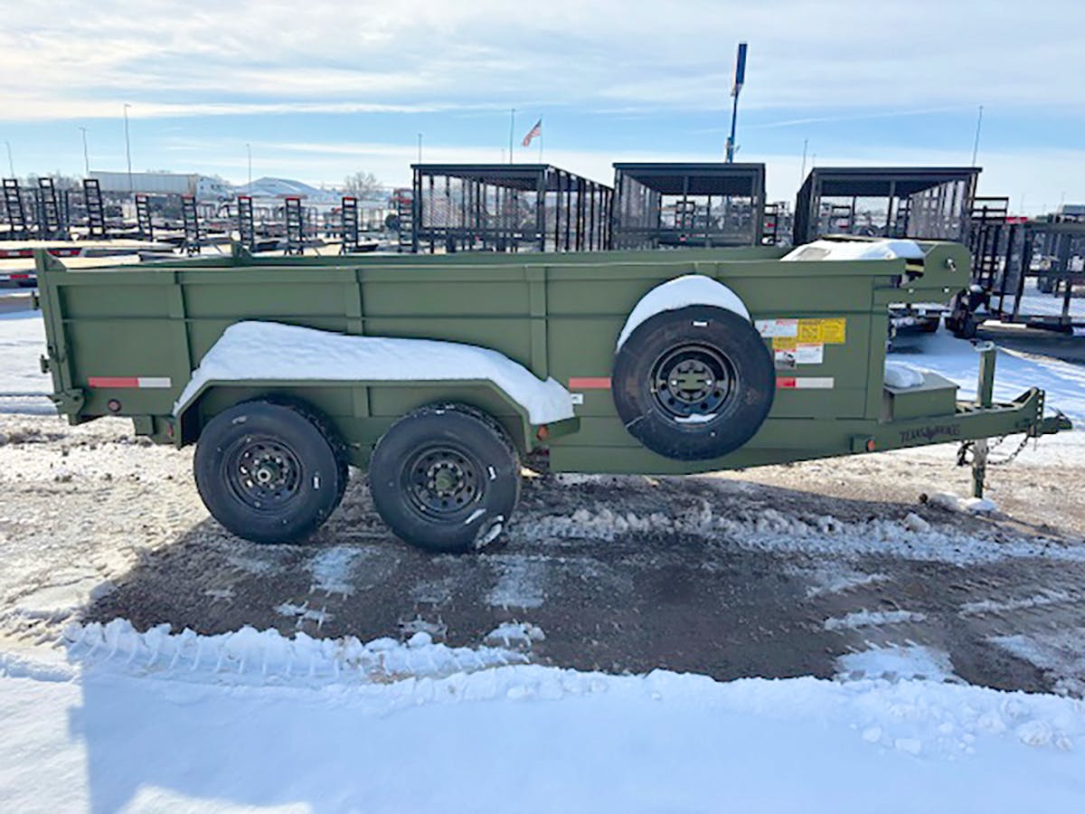Texas Bragg 14'x83" Dump Trailer w/ 2ft Sides - Stock #85805 - Image 4 of 6