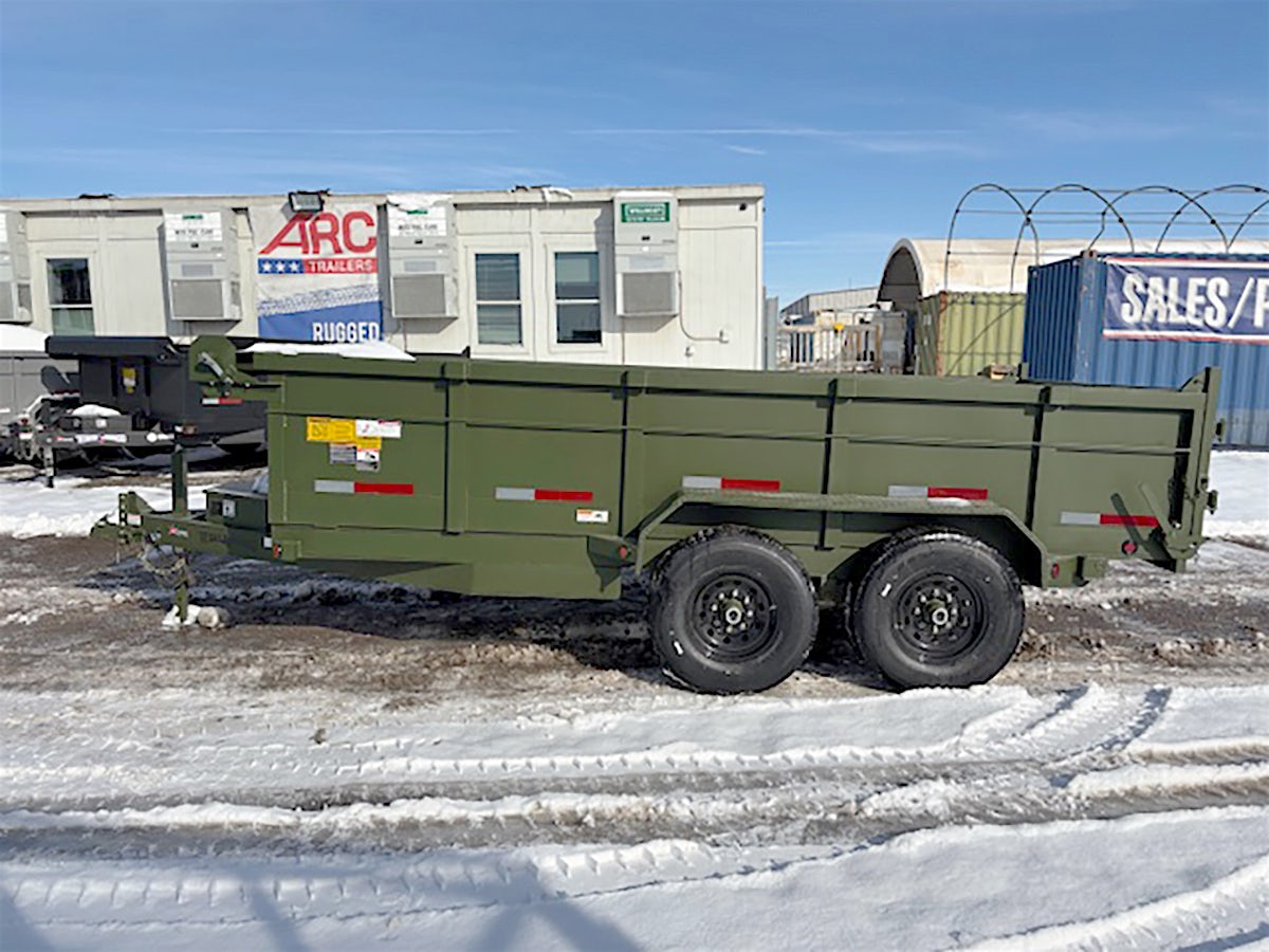 Texas Bragg 14'x83" Dump Trailer w/ 2ft Sides - Stock #85805 - Image 2 of 6 Texas Bragg 14'x83" Dump Trailer w/ 2ft Sides - Stock #85805 - Image 2 of 6