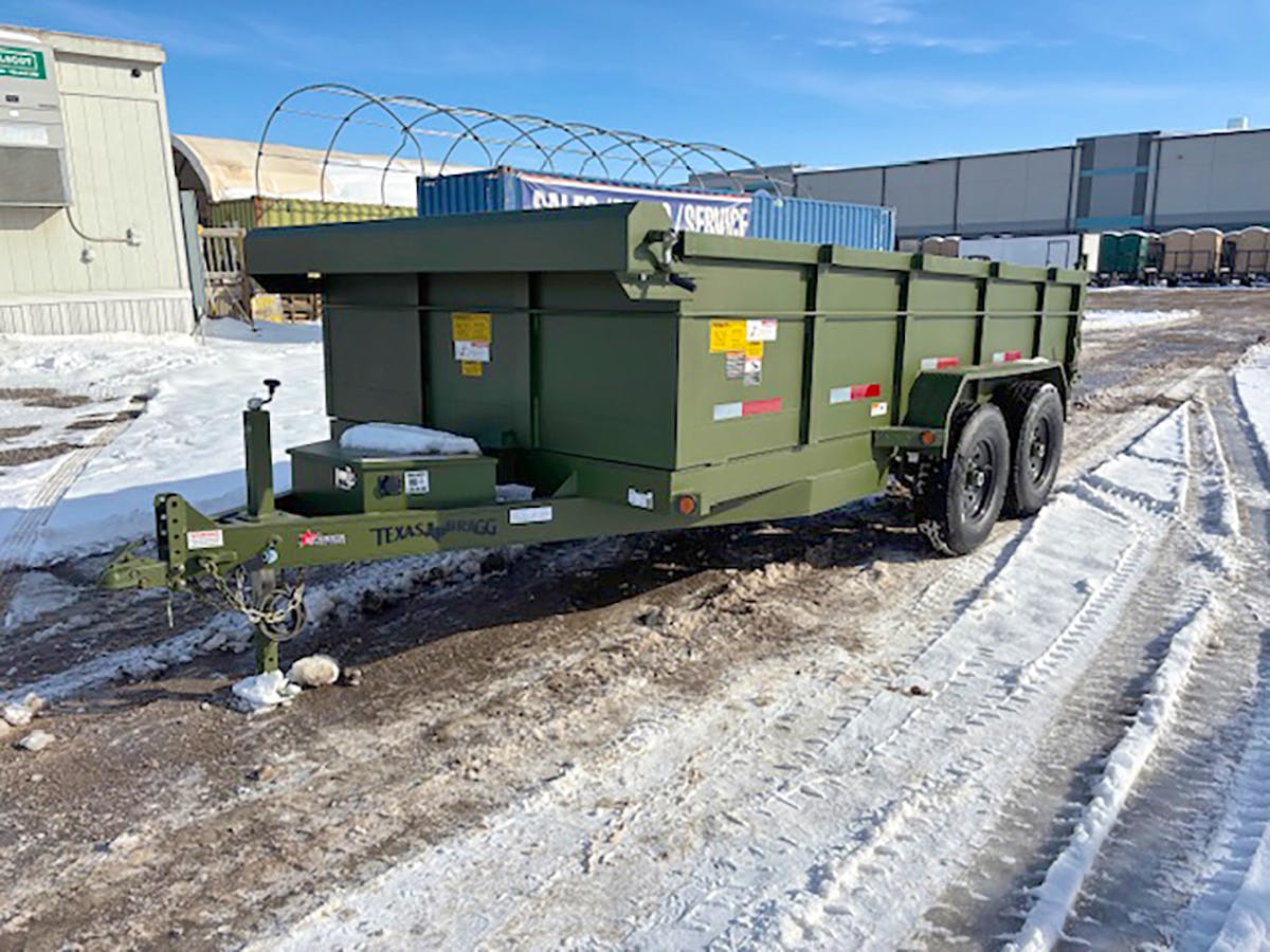 Texas Bragg 14'x83" Dump Trailer w/ 2ft Sides - Stock #85805 - Image 1 of 6