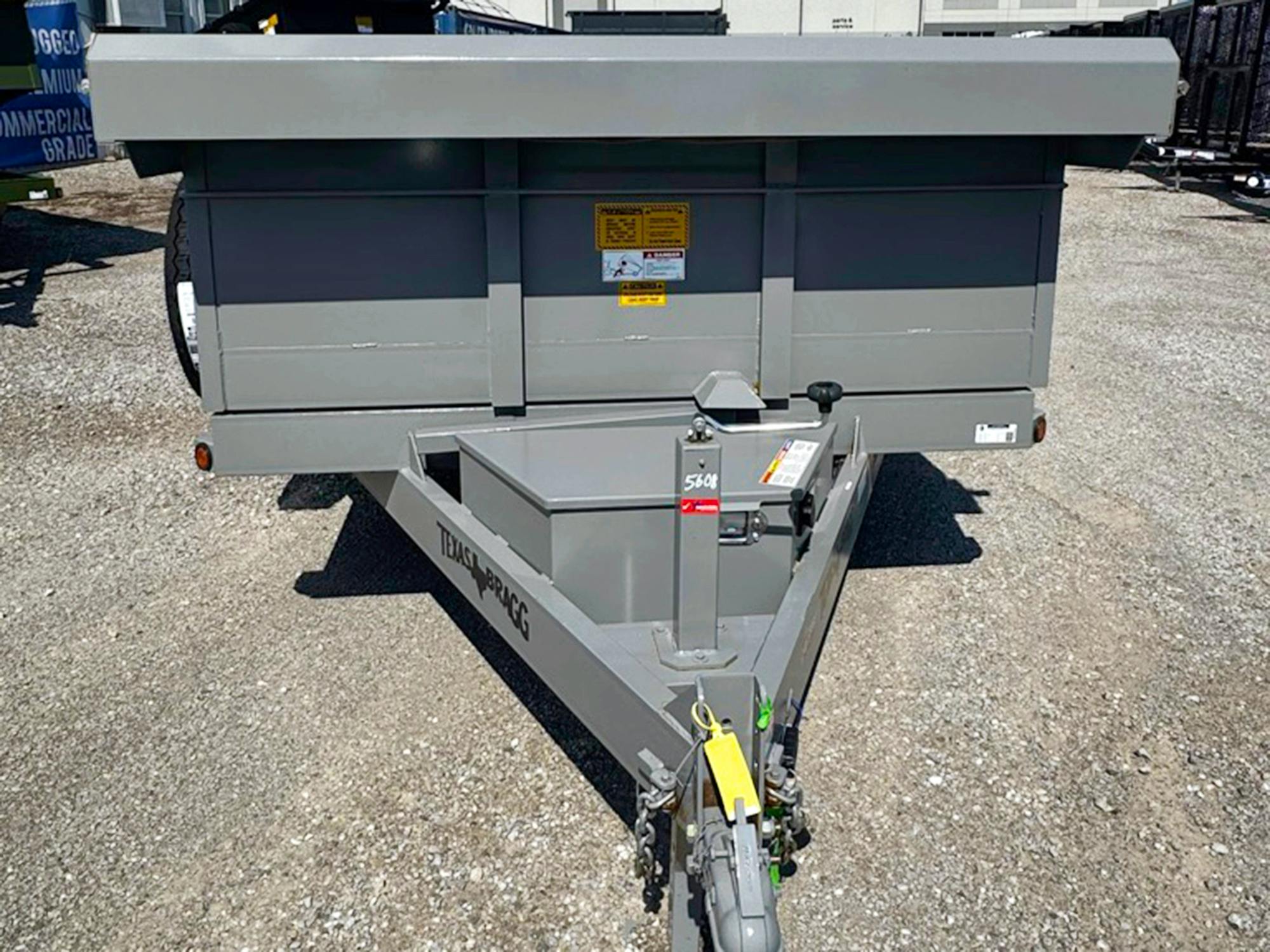 Texas Bragg 14'x83" Dump Trailer w/ 2ft Sides