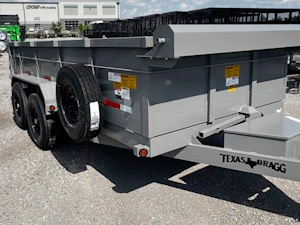 Texas Bragg 14'x83" Dump Trailer w/ 2ft Sides