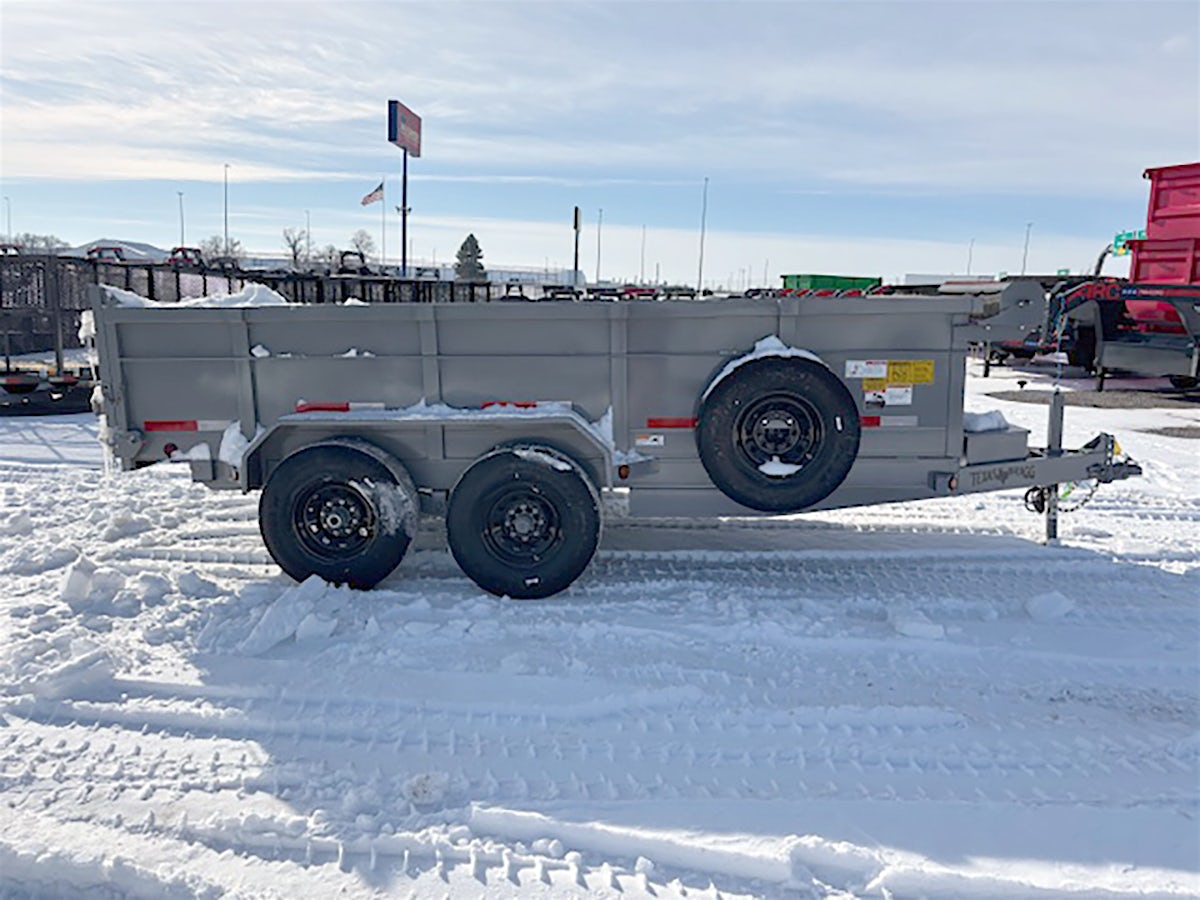Texas Bragg 14'x83" Dump Trailer w/ 2ft Sides - Stock #85806 - Image 5 of 6 Texas Bragg 14'x83" Dump Trailer w/ 2ft Sides - Stock #85806 - Image 5 of 6