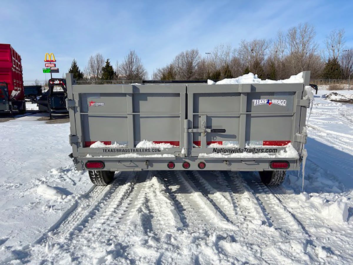 Texas Bragg 14'x83" Dump Trailer w/ 2ft Sides - Stock #85806 - Image 4 of 6