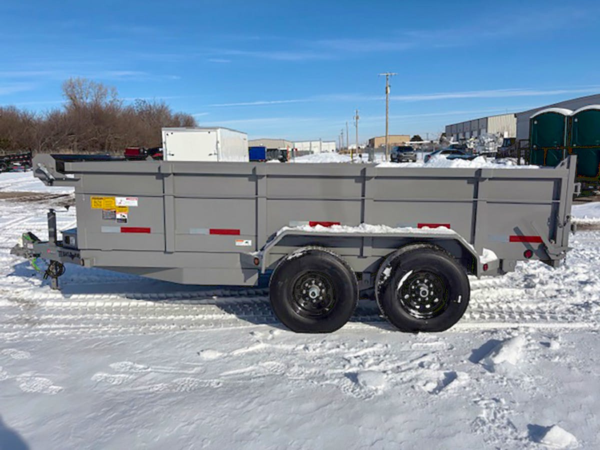 Texas Bragg 14'x83" Dump Trailer w/ 2ft Sides - Stock #85806 - Image 3 of 6
