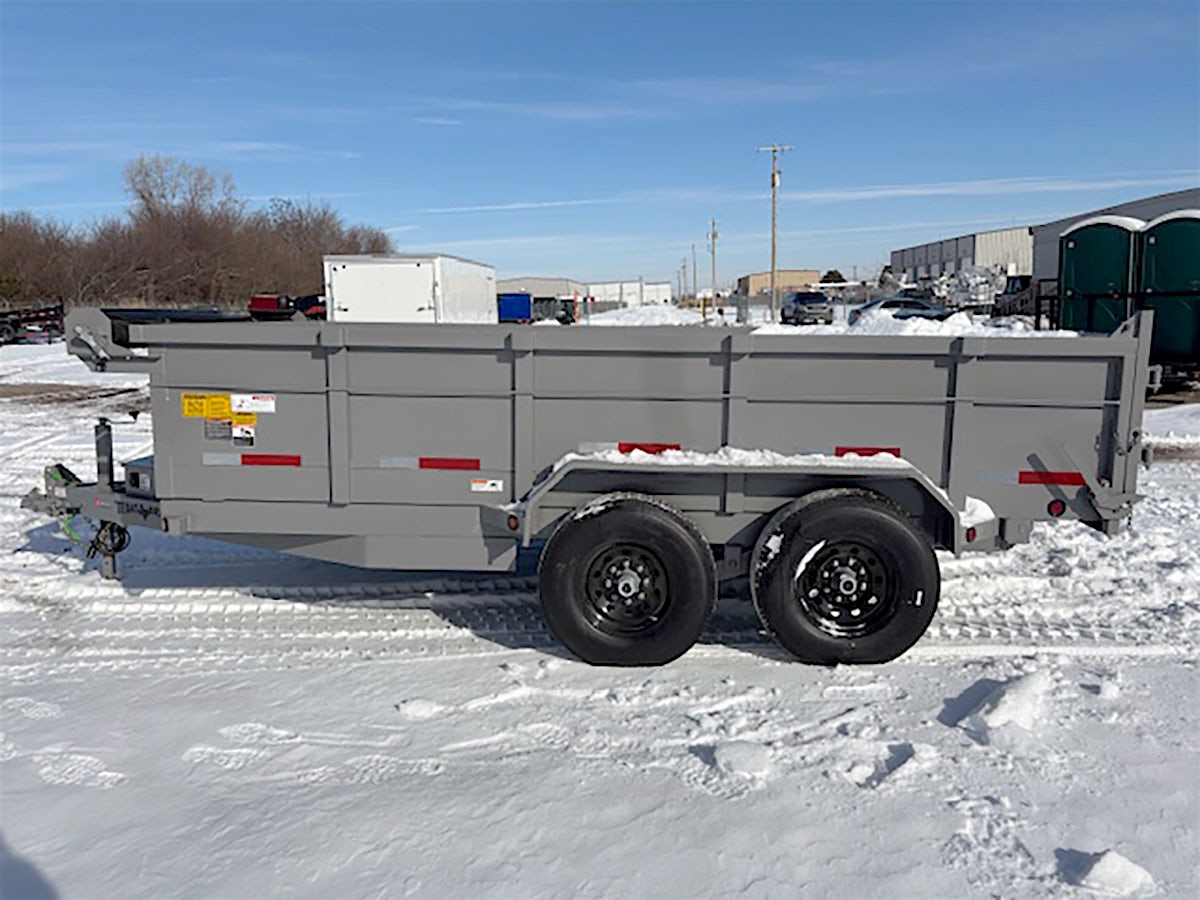 Texas Bragg 14'x83" Dump Trailer w/ 2ft Sides - Stock #85806 - Image 3 of 6 Texas Bragg 14'x83" Dump Trailer w/ 2ft Sides - Stock #85806 - Image 3 of 6