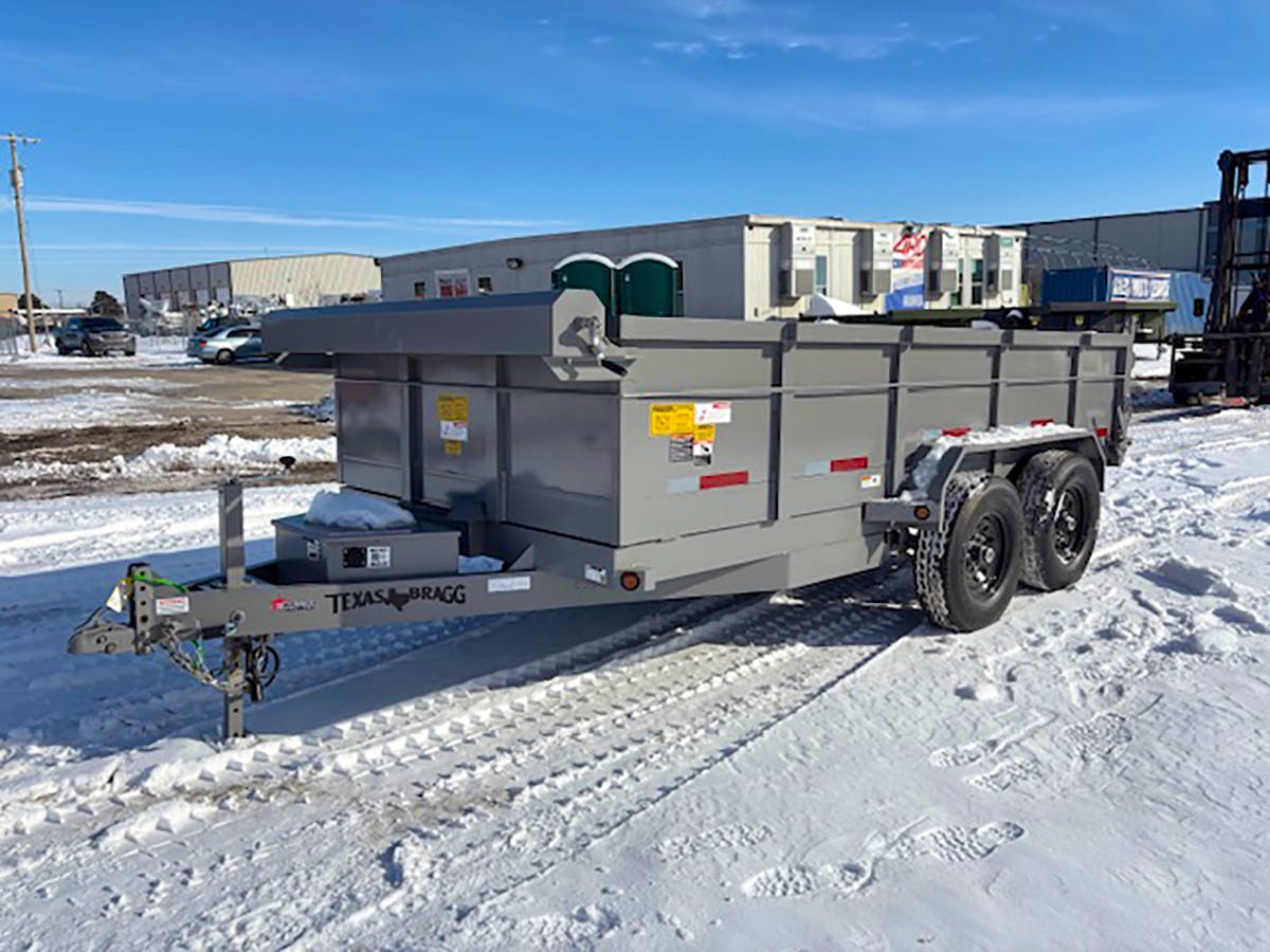 Texas Bragg 14'x83" Dump Trailer w/ 2ft Sides - Stock #85806 - Image 1 of 6