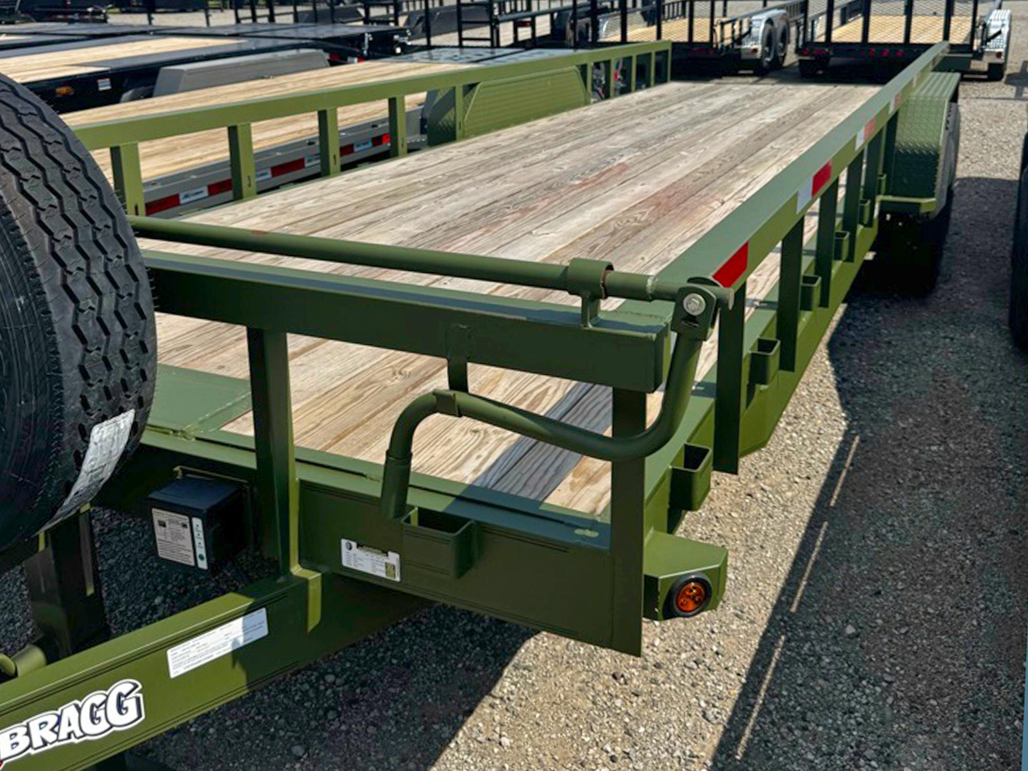 Texas Bragg 24'x83" Utility Trailer - Stock #85808 - Image 3 of 4