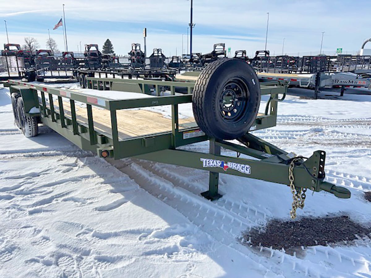 Texas Bragg 24'x83" Utility Trailer - Stock #85808 - Image 5 of 6