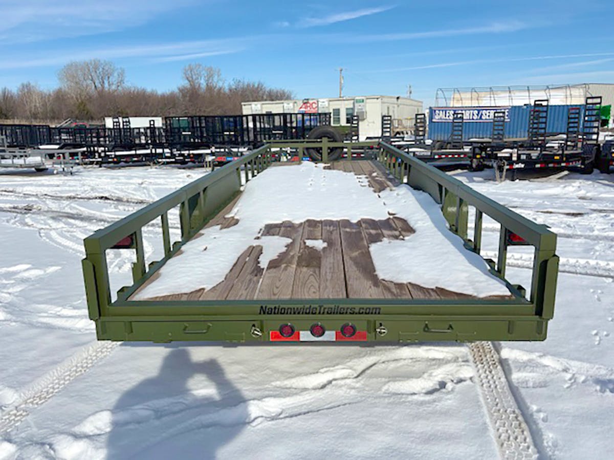 Texas Bragg 24'x83" Utility Trailer - Stock #85808 - Image 3 of 6