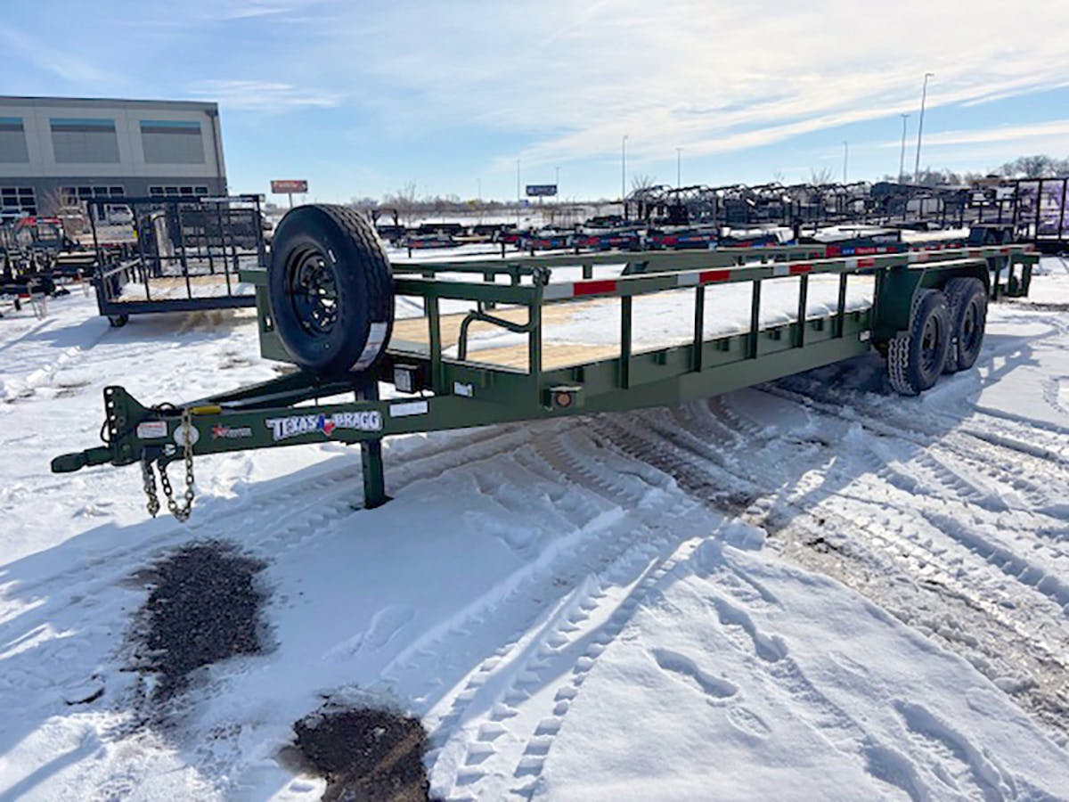 Texas Bragg 24'x83" Utility Trailer - Stock #85808 - Image 1 of 6