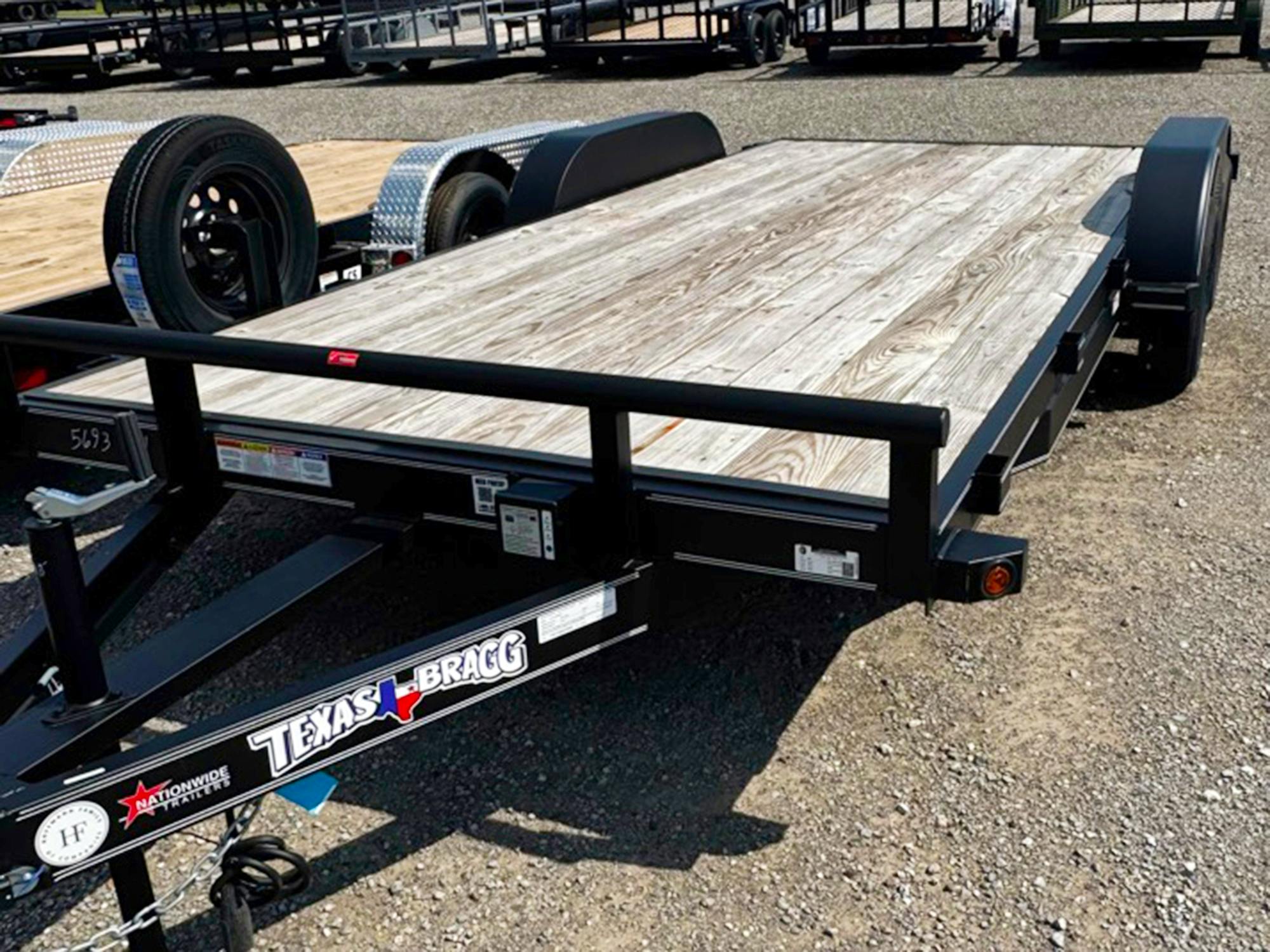 Texas Bragg 24'x83" Carhauler Trailer - Stock #85809 - Image 1 of 4