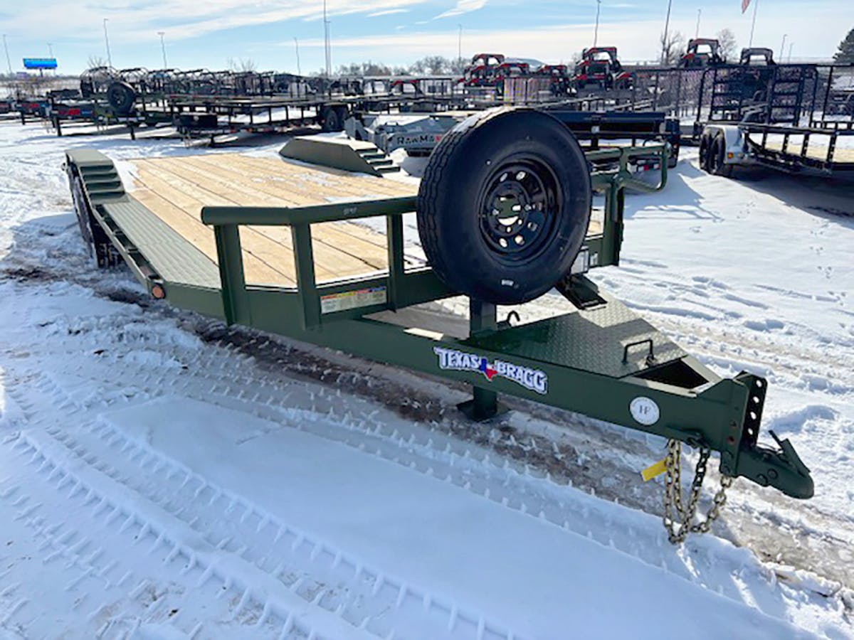 Texas Bragg 24'x83" Carhauler Trailer - Stock #85809 - Image 6 of 6