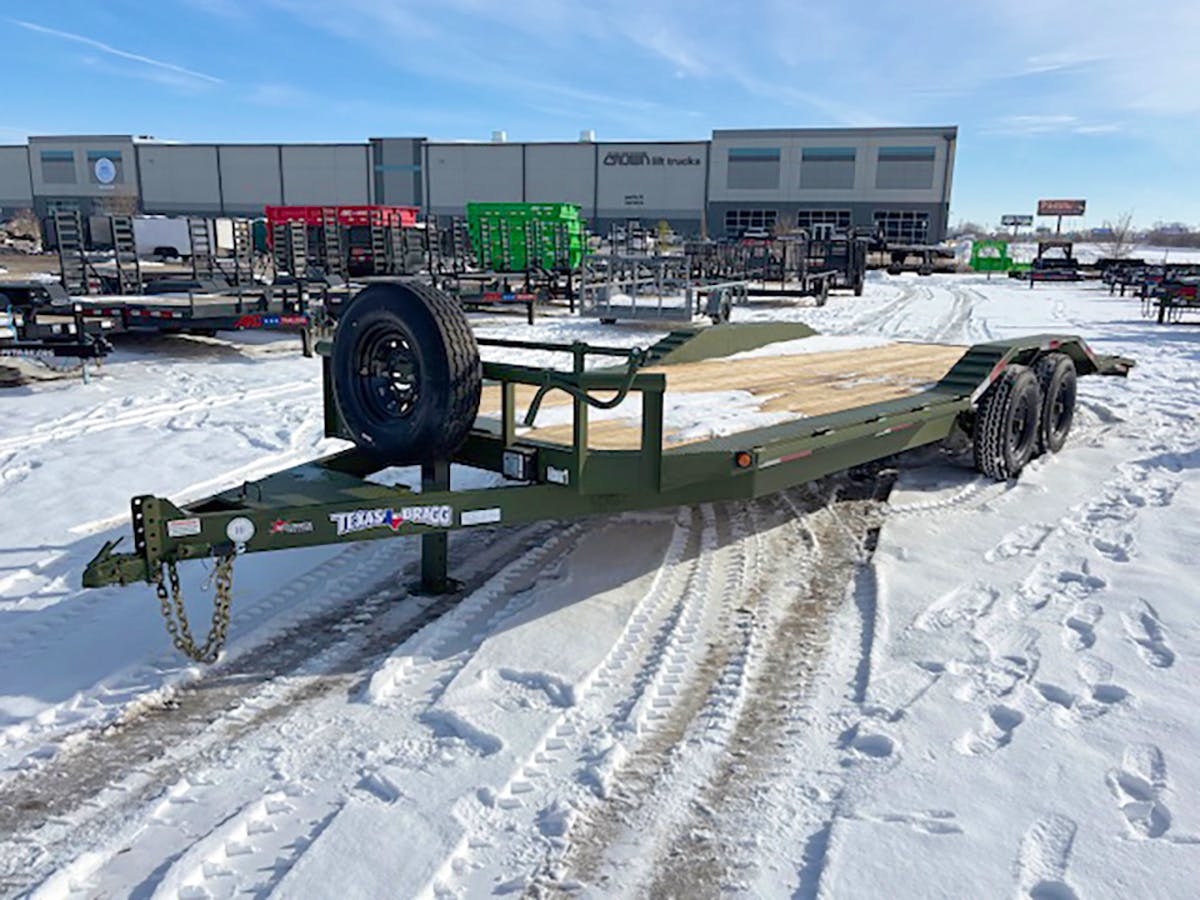 Texas Bragg 24'x83" Carhauler Trailer - Stock #85809 - Image 1 of 6