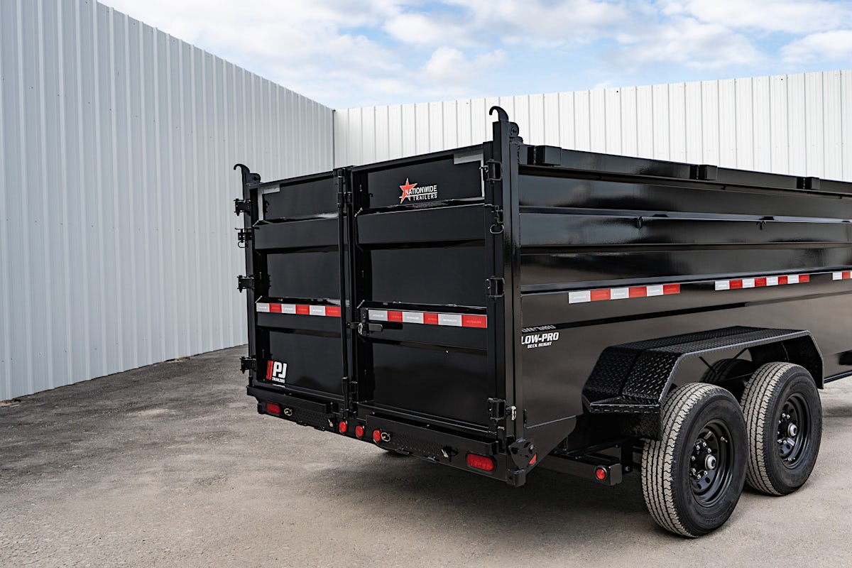 PJ Trailers 14'x83" GN Telescopic Dump Trailer w/ 4' Sides (DT) - Image 28