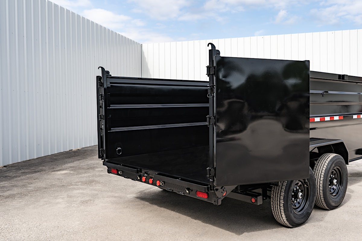 PJ Trailers 14'x83" GN Telescopic Dump Trailer w/ 4' Sides (DT) - Image 29
