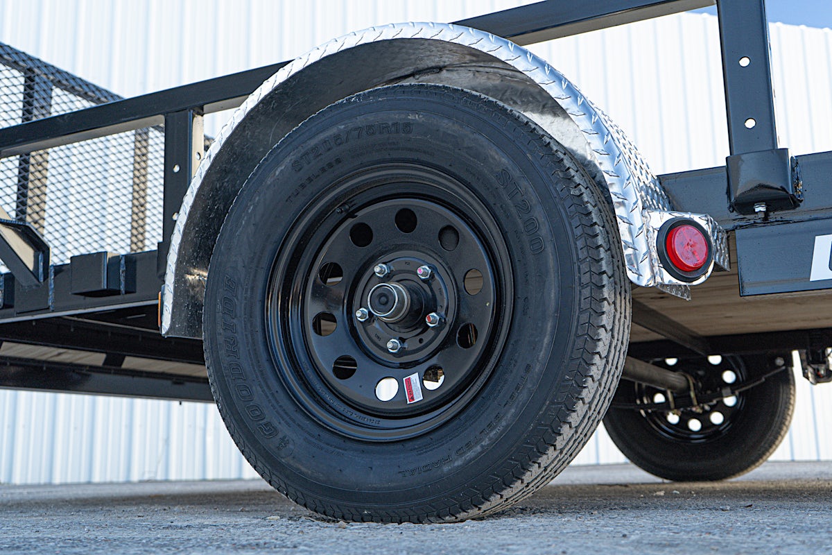 PJ Trailers 14'x77" Single Axle 4" Channel Utility Trailer (U7) - Stock #85815 - Image 11 of 16 PJ Trailers 14'x77" Single Axle 4" Channel Utility Trailer (U7) - Stock #85815 - Image 11 of 16