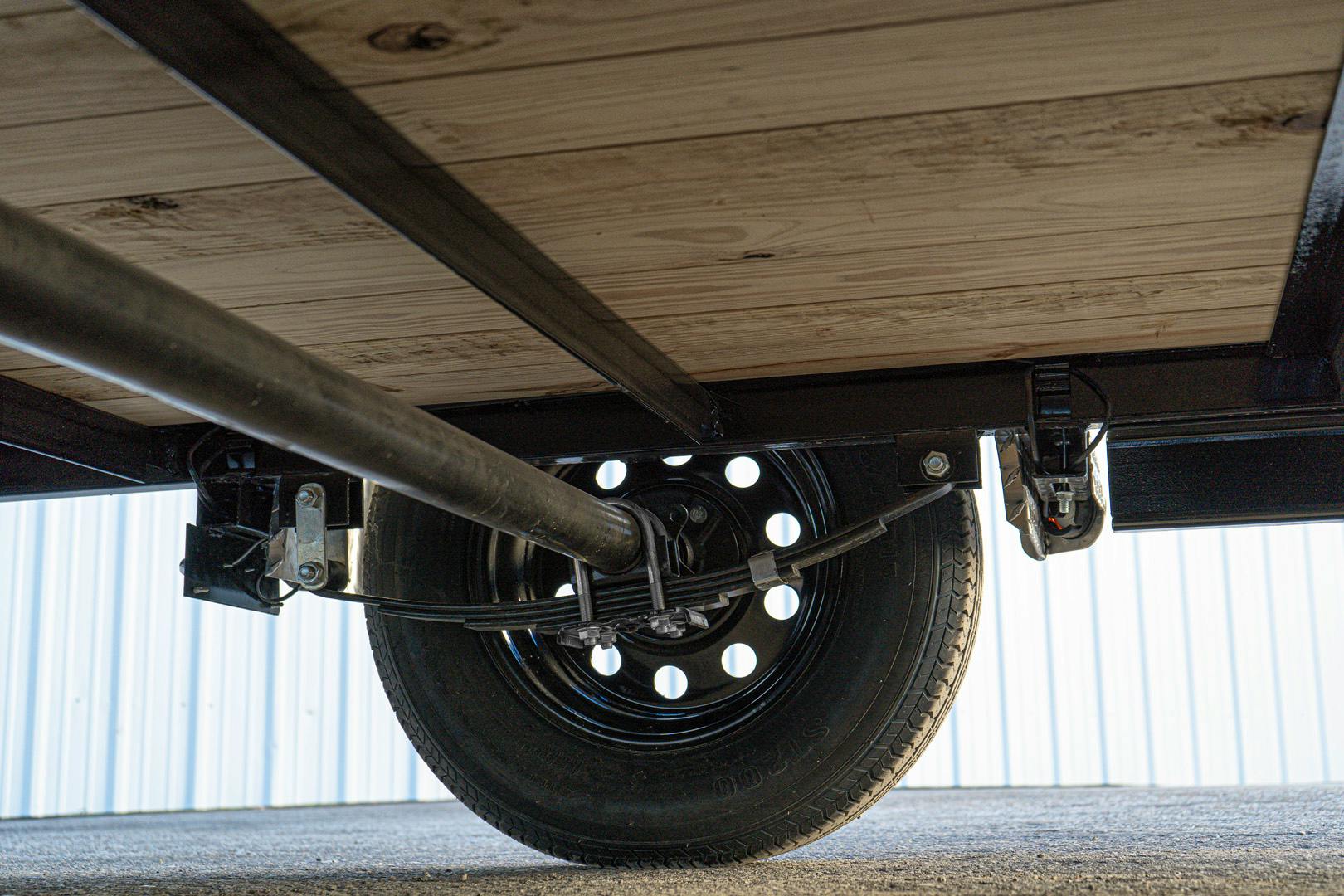 PJ Trailers 14'x77" Single Axle 4" Channel Utility Trailer (U7) - Stock #85815 - Image 12 of 16