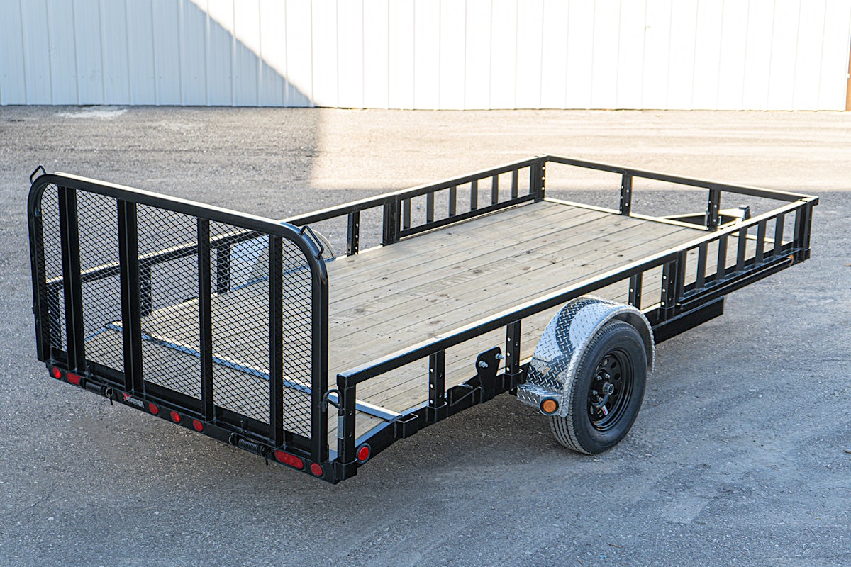 PJ Trailers 14'x77" Single Axle 4" Channel Utility Trailer (U7) - Stock #85815 - Image 13 of 16 PJ Trailers 14'x77" Single Axle 4" Channel Utility Trailer (U7) - Stock #85815 - Image 13 of 16