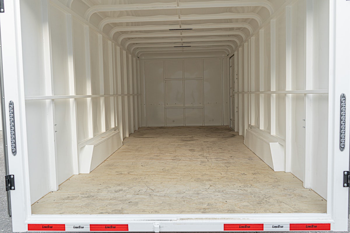 LoneStar 7.10'x20' 14k Steel Enclosed Cargo Trailer w/ Rear Barn Doors (C2) - Image 12