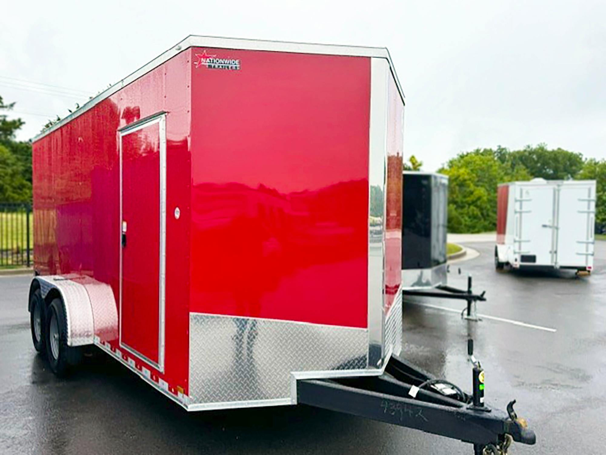 Spartan 7'x16' Enclosed Cargo Trailer w/ Rear Ramp Door (C2) - Image 1