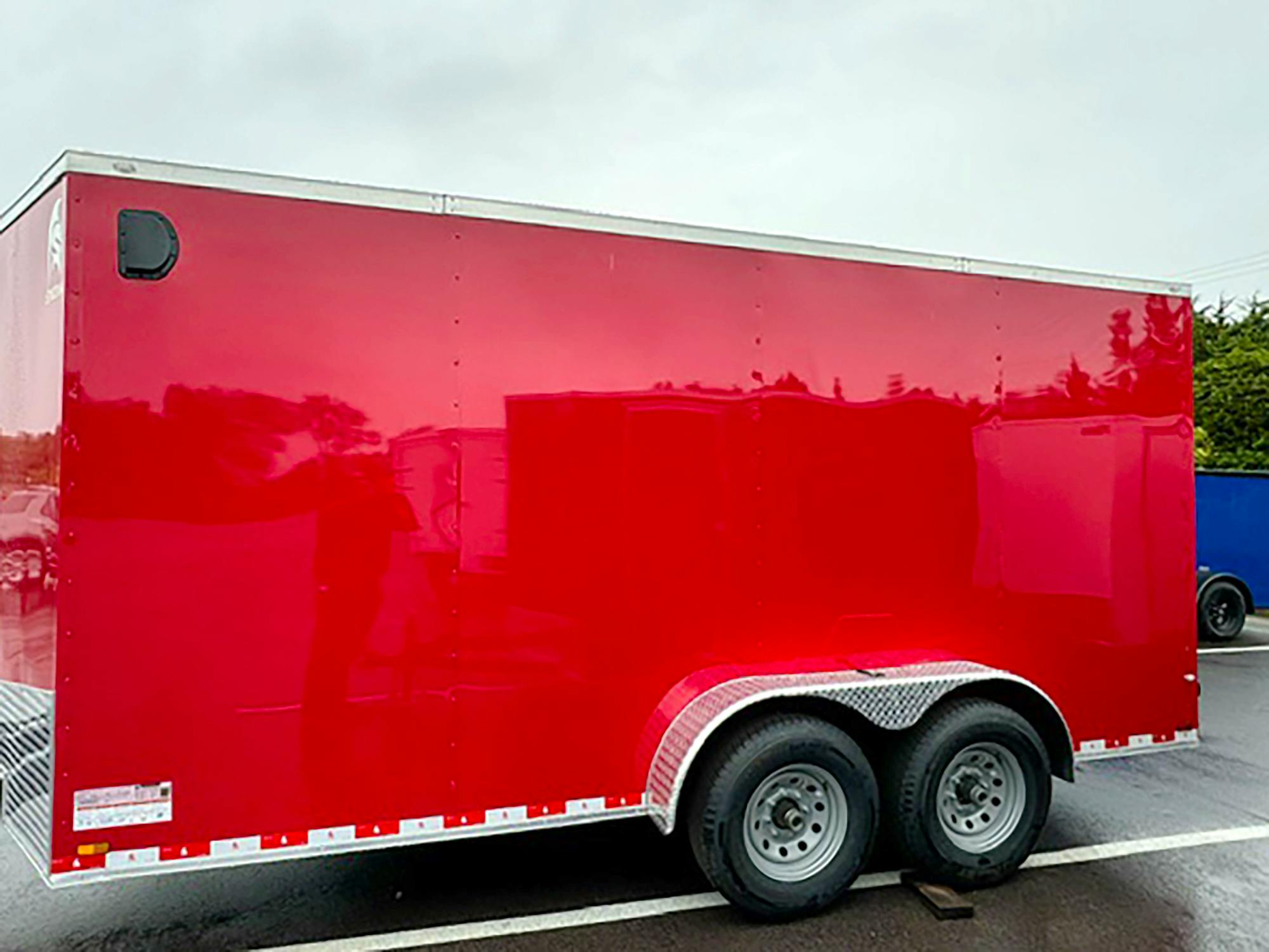 Spartan 7'x16' Enclosed Cargo Trailer w/ Rear Ramp Door (C2) - Image 2