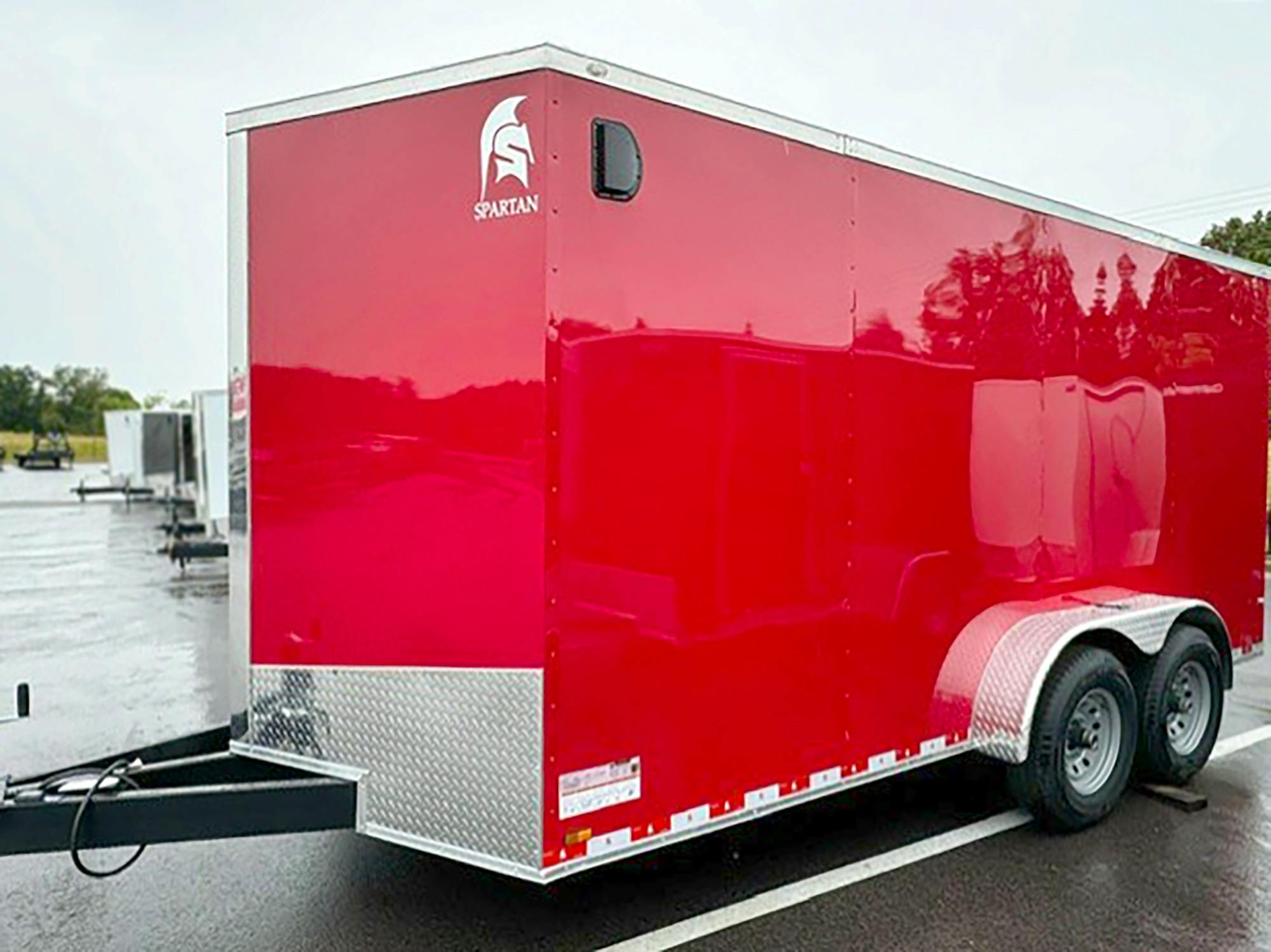 Spartan 7'x16' Enclosed Cargo Trailer w/ Rear Ramp Door (C2) - Image 3