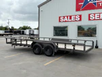 Texas Bragg 20'x83" Utility Trailer w/ Slide-In Ramps (U2) Stock #85828 - Thumbnail 3