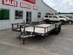 Texas Bragg 20'x83" Utility Trailer w/ Slide-In Ramps (U2) Stock #85828 - Thumbnail 6